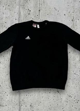 Подростковый черный свитшот adidas