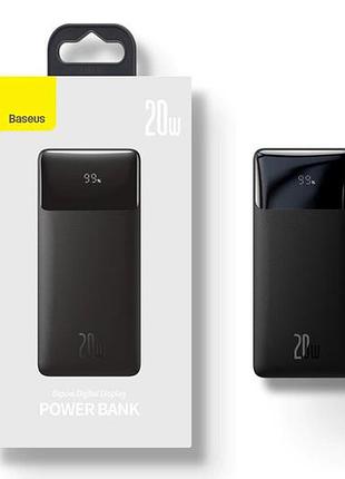 Power bank baseus 20w 10000mah bipow digital display