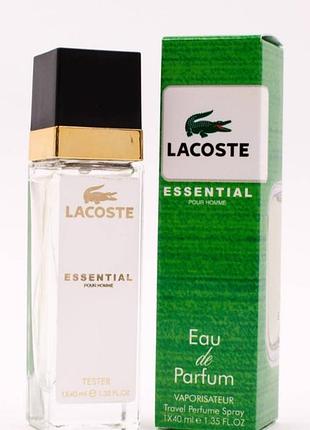 Lacoste essential pheromone parfum – мужской парфюм с феромонами, 40 мл