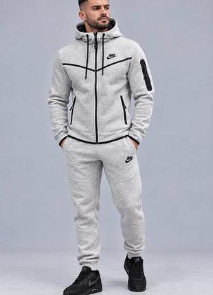 🔥 чоловічий зимовий спортивний костюм nike tech fleece