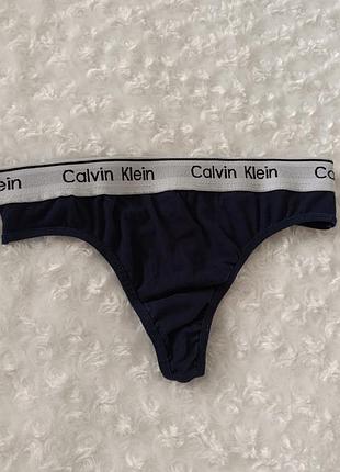 Базові трусики чорні стрінги котонові бікіні спортивні танга calvin klein s c 8 36 44