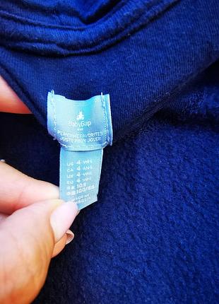 Кофта для хлопчика gap на флісі, синя 2