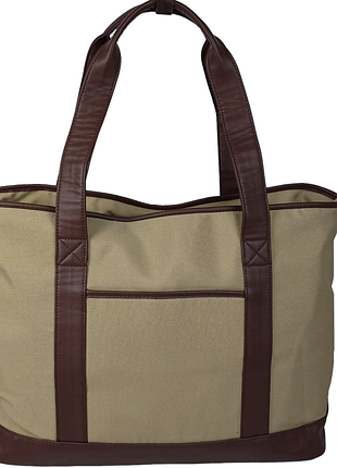 Бавовняна дорожня сумка 40l live in style weekender бежева 47х38х24 см