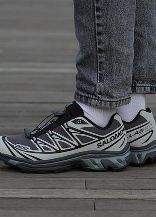 Кросівки salomon xt-6 lab sweet grey