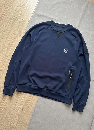 Кофта чоловіча maserati синя
