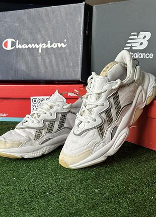 Кросівки чоловічі adidas ozweego білі, розмір 41