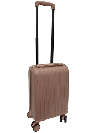 Мини-чемодан с быстросъемными колесами 20l oriental glory персиковый 45×28×18 см