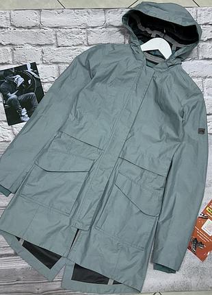 Жіноча вітровка the north face woodmont parka оригінал дощовик куртка подовженна на мембрані непромокаюча осіння трекінгова трейлова бу xs-s похідна
