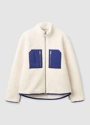 Чоловіча шерпа cos teddy patch-pocket jacket 5