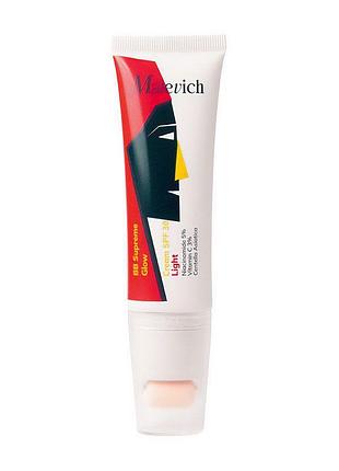 Сияющий bb крем malevich glow spf30 light (светлый беж)