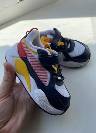 Кросівки для хлопчиків puma різнокольорові