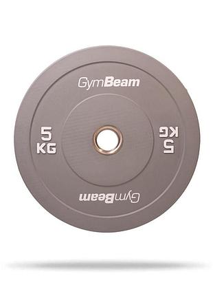 Диск бамперный 5 кг олимпийский 51 мм на штангу гриф — gymbeam