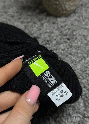 🔥 шапка nike acg чорна 💜😎 3
