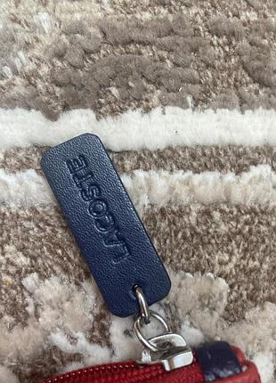 Шопер жіночий lacoste червоний 7