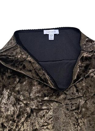 Длинная юбка велюр кренш topshop 5