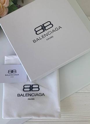 Подарункове паковання преміум balenciaga - коробочка, мішечок, картка