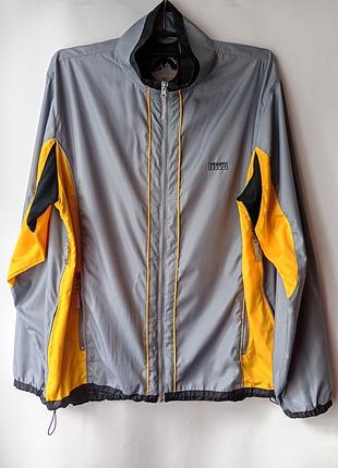 Спортивна вітровка feroti sport / розмір xl / легка куртка із сіткою (б/у)