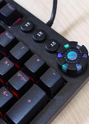 Клавиатура игровая с механическими переключателями blue switch xpro mk852 (23823-01_1340)