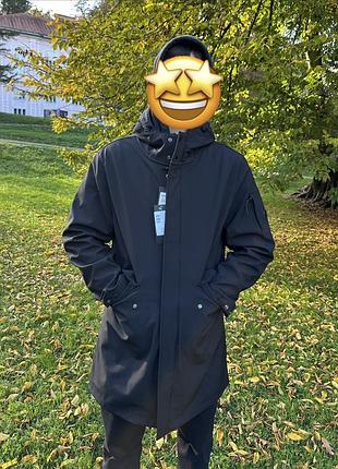Куртка чоловіча c.p. company long jacket cp shell-r