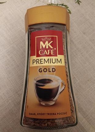 Кава mk cafe premium gold сублімована розчинна