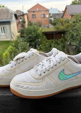 Кроссовки nike air force 1 low travis scott sail