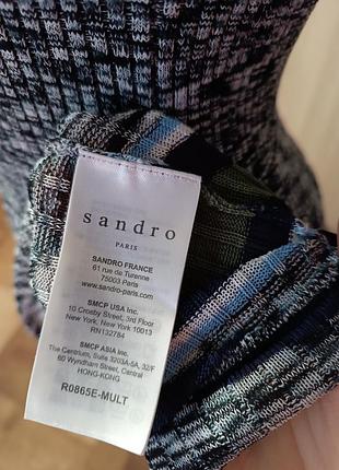 Вязаное платье sandro 5
