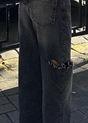 Джинси 👖 xs/s, сірого кольору в идеальному стані!!