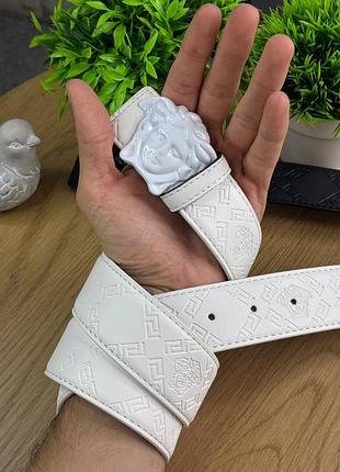 Шкіряний ремінь versace 7