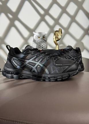 Мужские кроссовки asics gel-kayano 2023x dark grey black