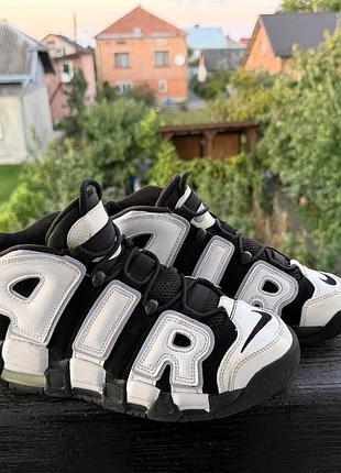 Кросівки nike air more uptempo low black