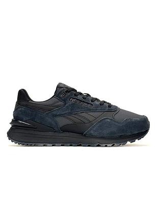 Кроссовки reebok classic leather 2400 dark matter grey 2
