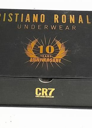 Чоловічі труси боксери cr7 cristiano ronaldo 10 years anniversary (набір 7 шт), розмір l, оригінал