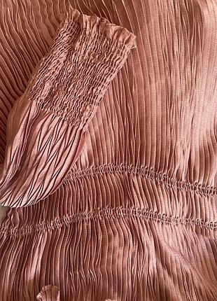 Розовая блузка zara 6
