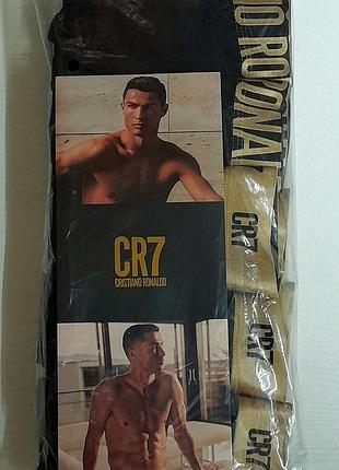 Мужские трусы боксеры cr7 cristiano ronaldo gold collection (набор 5 шт), размеры l и xl, оригинал