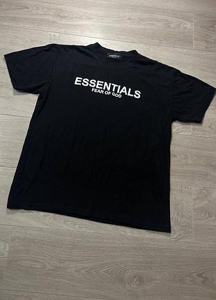 Футболка мужская essentials fear of god