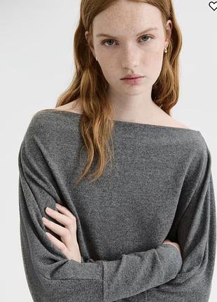 Топ із рукавами доломан від   h&m. в розмірі l