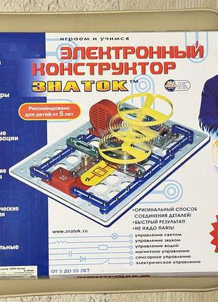 Електронний конструктор «знаток» на 180 схем!!!