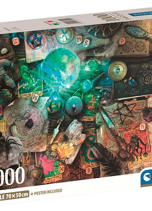 Пазл малеффициум 1000 элементов clementoni 37110