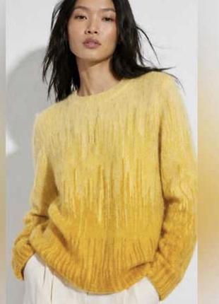 ⚜️♥️ cos ombré mohair , теплий светр 2