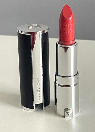 Оригінал. помада для губ givenchy le rouge interdit intense silk  👉🏻відтінок 304 mandarine boléro мініатюра 1,5 г 2