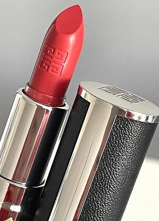 Оригінал. помада для губ givenchy le rouge interdit intense silk  👉🏻відтінок 304 mandarine boléro мініатюра 1,5 г