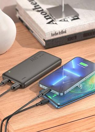 Повербанк hoco j101 22.5w (10000mah) чорний