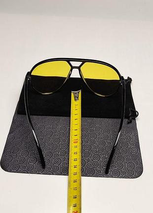 👓👓 солнцезащитные очки black and yellow 👓👓 7