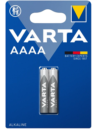 Батарейки varta aaaa alkaline щелочные 2 шт. (4061101402)