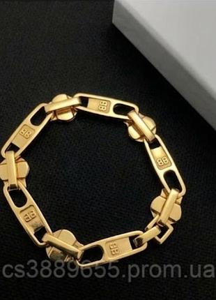 Браслет ​дизайнерский balenciaga zipper pull link bracelet в виде бегунков молнии премиум качество