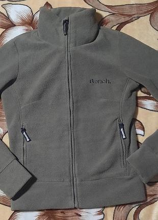 Флисовая кофта bench оригинал / женская флиска bench размер s в идеале