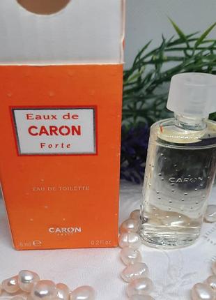 Caron — eaux de caron forte (6 мл, eau de toilette) — випуск 1999 року