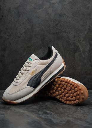 Puma easy rider beige black 2