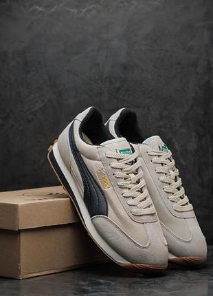 Puma easy rider beige black 5