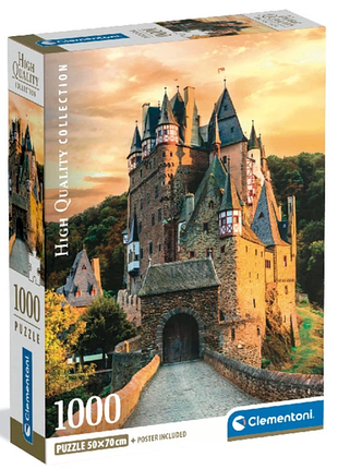 Пазл замок эльц 1000 элементов clementoni 37109